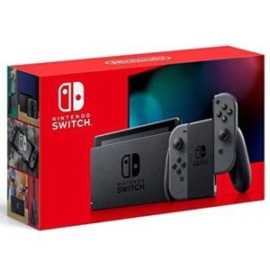 Nintendo Switch Gray Bundle with PDPGaming Controller, and Smash Bros Ultimate